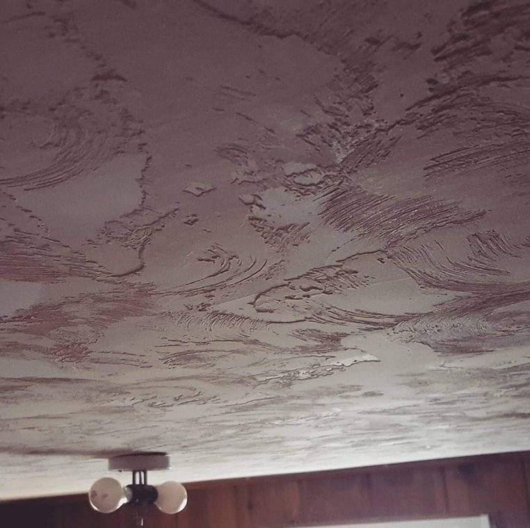 Expert ceiling texture repair and refinishing